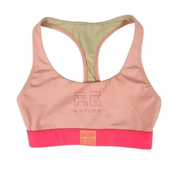 P.E Nation Box Out Sports Bra Athletic Workout - Picture 3 of 6